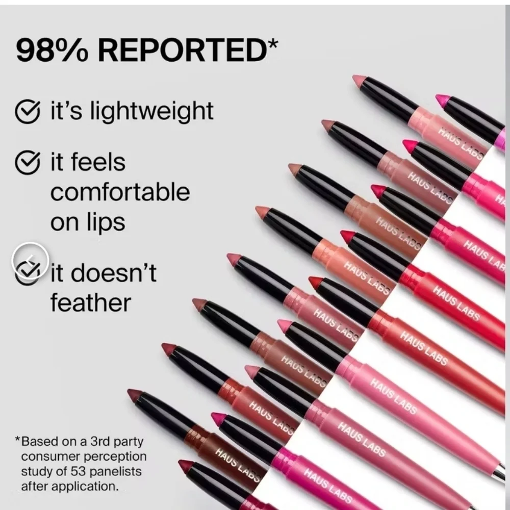 CLEARANCE! Haus Labs By Lady Gaga Le Monster Lip Crayon: Peach Matte, FS, NIB